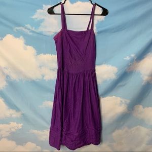 Ceegee- Purple Button Up Dress size 8